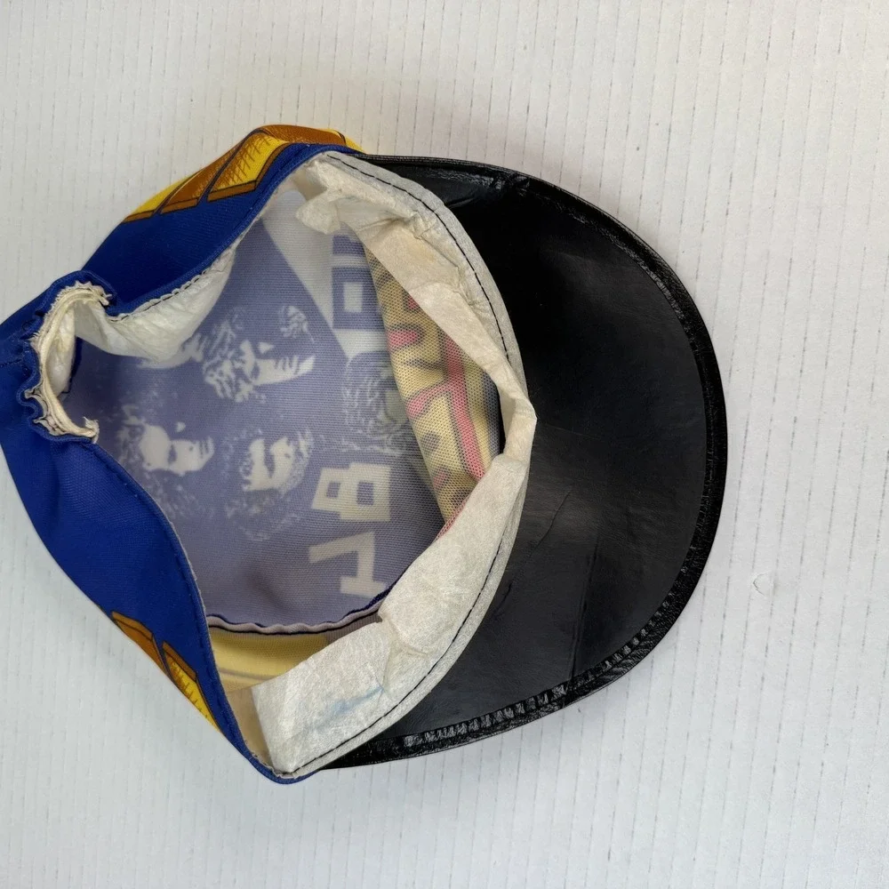 Rare Vintage 1984 Van Halen Tour Painter Hat Cap, Flex Fitted With Band & Cherub